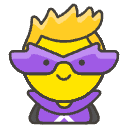 Man Supervillain Element from Emojis - Kawaii Set