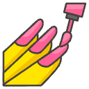Nail Polish Element from Emojis - Kawaii Set