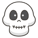 Skull Element from Emojis - Kawaii Set