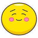 Smiling Face Element from Emojis - Kawaii Set
