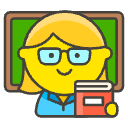 Woman Teacher Element from Emojis - Kawaii Set