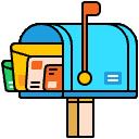 Mailbox Illustration from Porto Set