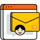 Sending Email Illustration from Porto Set