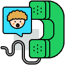 Phone Call Illustration from Porto Set