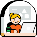 Designer Working Illustration from Porto Set