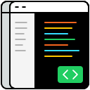 Coding Illustration from Porto Set