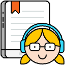 Audio Book Illustration from Porto Set