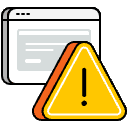 Error Warning Illustration from Porto Set