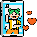 TikTok Dance Video Illustration from Porto Set