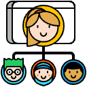 Organization Illustration from Porto Set