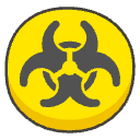 Biohazard Element from Emojis - Kawaii Set