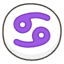 Cancer B Element from Emojis - Kawaii Set