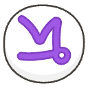 Capricorn B Element from Emojis - Kawaii Set