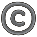Copyright Element from Emojis - Kawaii Set
