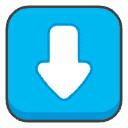 Down Arrow Element from Emojis - Kawaii Set
