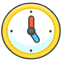 Five O Clock Element from Emojis - Kawaii Set