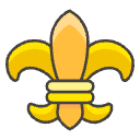 Fleur De Lis Element from Emojis - Kawaii Set