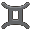 Gemini A Element from Emojis - Kawaii Set