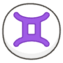 Gemini B Element from Emojis - Kawaii Set