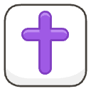 Latin Cross B Element from Emojis - Kawaii Set