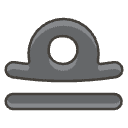 Libra A Element from Emojis - Kawaii Set