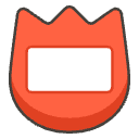 Name Badge A Element from Emojis - Kawaii Set
