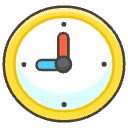 Nine O Clock Element from Emojis - Kawaii Set