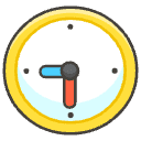 Nine Thirty Element from Emojis - Kawaii Set