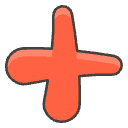 Plus Sign Element from Emojis - Kawaii Set