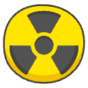 Radioactive Element from Emojis - Kawaii Set