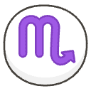 Scorpio B Element from Emojis - Kawaii Set