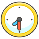 Seven Thirty Element from Emojis - Kawaii Set