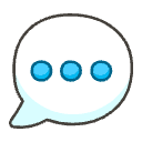 Speech Balloon Element from Emojis - Kawaii Set