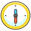 Twelve Thirty Element from Emojis - Kawaii Set