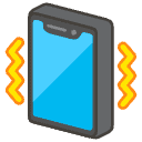 Vibration Mode B Element from Emojis - Kawaii Set