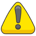 Warning Element from Emojis - Kawaii Set