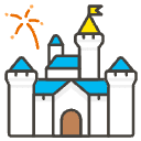 Castle B Element from Emojis - Kawaii Set