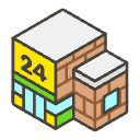 Convenience Store A Element from Emojis - Kawaii Set