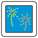 Fireworks Element from Emojis - Kawaii Set