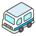 Minibus A Element from Emojis - Kawaii Set