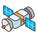 Satellite A Element from Emojis - Kawaii Set