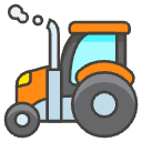 Tractor B Element from Emojis - Kawaii Set