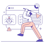 Fixing Bugs illustration - Free transparent PNG, SVG. No sign up needed.