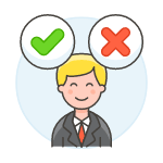 Employee Decision 1 illustration - Free transparent PNG, SVG. No Sign up needed.