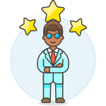 Three Star Employee 3 illustration - Free transparent PNG, SVG. No Sign up needed.