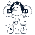 Dogecoin illustration - Free transparent PNG, SVG. No Sign up needed.