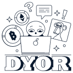 DYOR illustration - Free transparent PNG, SVG. No Sign up needed.