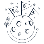 To The Moon illustration - Free transparent PNG, SVG. No sign up needed.