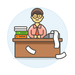 Accountant Sit 1 5 illustration - Free transparent PNG, SVG. No sign up needed.