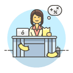 Accountant Sit 2 6 illustration - Free transparent PNG, SVG. No sign up needed.
